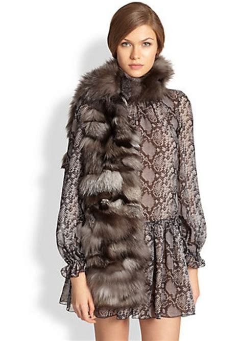 fur scarf michael kors|Michael Kors scarf sale.